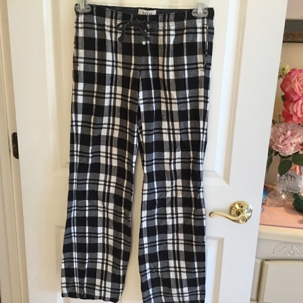 Aero Brand Buffalo Check PJ Bottoms Sz. XS